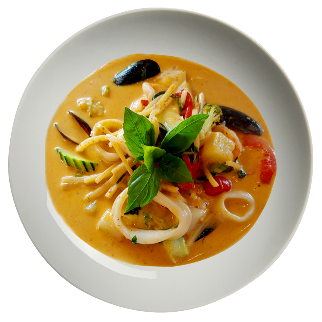 Lunch menu illustration